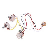 Pinkdayone-SG Guitar Potentiometer Kit Jazz Bass Wiring Harness 1 Volume 2 Tone Instrument Accessori