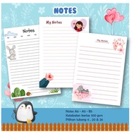 LOOSE LEAF FILE Paper BINDER Notes A6 - A5 - B5 A6 A5 B5 Refill Paper Binder Ring