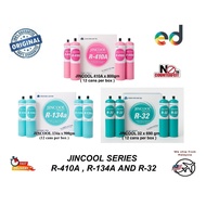 JINCOOL BABY GAS / REFRIGERATION GAS R32/R410A/R134A/ (FOR AIR CONDITIONAL / FRIDGE / REFRIGERATION)