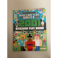 Minecraft Unite Mojang Activity Book BBW Sticker Book