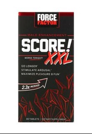 現貨速發》🇺🇲美國原裝Force Factor Score! XXL 男性能力快速支援 30片裝 速勃 ininder