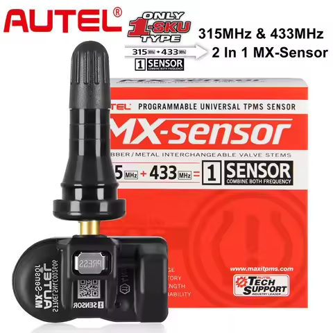 2024 Newest Autel TPMS Sensor MX-Sensor 2in1 Tire Repair Tools TPMS Sensor Programing W/ TS501 TS508