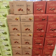 Coklat Beryls Tiramisu Milk Chocolate Matcha Almond Strawberry