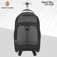 Arctic Hunter i-Cruise Laptop Trolley Backpack 4 Wheels 360degree Multicompartment (15.6")