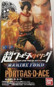 ไม่มีกล่อง Super One Piece Styling Ace Marine Ford Secret Ver. โมเดลวันพีช สไตล์ลิ่ง เอส