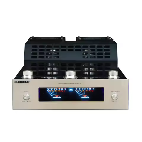 M12 6J4P Vacuum Tube Amplifier Home Audio HiFi Bluetooth 5.0 High Power Amplifier
