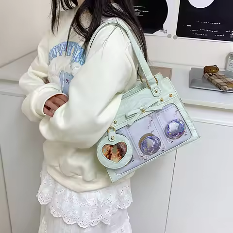 New Original Design Girl's Cute Ita Bag Outing Shopping Party Elegant Ulzzang Handbag Street Trendy 