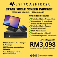 Mesincashier2u HOT SELLING  Terminal Swan2 Imin 4+64gb Unlimited Features