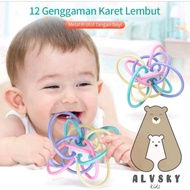 Baby TOYS BABY TEETHER BALL / SOFT BABY TEETHER