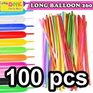 100 pcs 260Q Long Balloons Rubber Twisting Magic Balloon Decoration Party Supplies 260 Birthday Chro