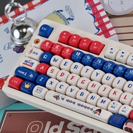 Fight The Land Keycaps English MOA Profile DYE-SUB PBT Material 120 Keys for All MX 60/66/75/84/87/9