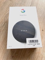 Google Nest Mini第二代智慧音箱石墨黑