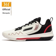 361 Basketball Shoes Men's Shoes Competition Boots Cushioning Anti-slip Training Sports Shoes