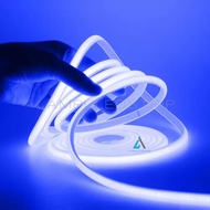 NEON FLEX BIRU 10M Paket Lampu LED Neon Flex 220V Lampu Kamar Detak Jantung Flexsibel 220V Neon Outd