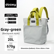 dooxy | Lightweight Hand-Carry Backpack for Mom Large Capacity 2-shoulder Mom Bag