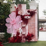 Wedding stage decoration accessories, giant flowers for wedding stage decoration
