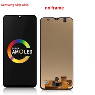Original changed glass Amoled For SAMSUNG GALAXY A30S A307f/DS A307F LCD Display Touch Screen Digitizer A50S A507 LCD
