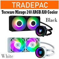 Tecware Mirage 240 Black/White ARGB AIO Cooler (AM5/LGA1700)