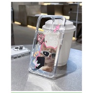 Cool Cat And Dog OPPO A1k/C2 A3s A15/A15s A16 A16k/A16e A17/A17k A18/A38 A53/A33 A54 A57/A77s A58 A5