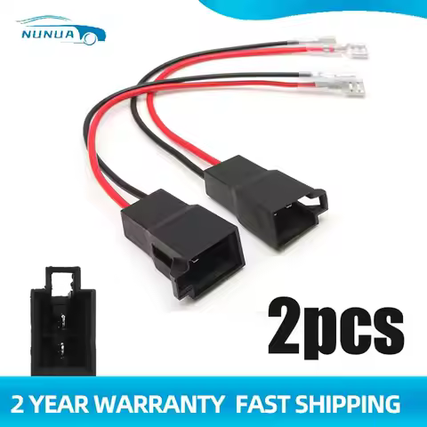 2Pcs 15cm Speaker Cable Adaptor Plug Connectors Sudio Wire Connector For Vauxhall /Renault /Volkswag
