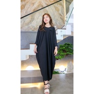 Dress Kaftan Crinkle Airflow / Kaftan Crinkle Airflow Gamis Kaftan