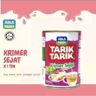 ABLE FARM TARIK TARIK KRIMER SEJAT/EVAPORATED MILK 390 GRAM/SUSU CAIR