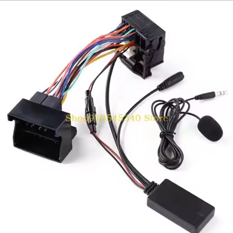 U2JA Suitable for Car A4 B7 TTs TT A8 R8 Car Bluetooth-compatible 5.0 Audio Receiver Stereo Free Cal