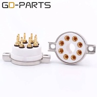8Pin Octal Ceramic Tube Socket Valve Tube Base For EL34 KT88 6550 6L6 GZ34 5881 274B 5AR4 Vintage Tu