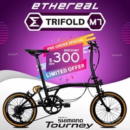 【In stock】Ethereal Trifold M7 Japan Shimano 7 Speed Foldable Bicycle Bike Foldie GNC6