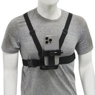 GoPro Mount Chest Mount Strap for Action Camera Phone | POV First Person View Holder | Universal Com