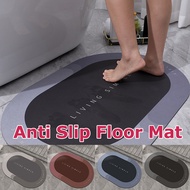 Anti Slip Floor Mat Toilet Mat Door Mat Diatom Mud Bathroom Mat Water Super Absorbent Bath Mat Kitchen Toilet Bath Mat