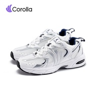 Corolla 1990s Casual Silver 4.5cm Chunky Lightweight Mesh Breathable Sneakers