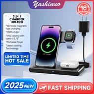 Yashinuo Wireless charger for iPhone charging station 3-in-1 charger stand suitable for for iPhone 1