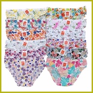 ◭ ▭ ▚ 12PCS/6PCS New Arrival COD Soen/HM Plain Color Panty