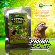 PAKAN BURUNG BERKICAU WAMBI POKSAY CENDET - PAKAN SEHAT 250g
