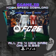 FC 26 - PS4 HEN Digital Game (PKG Format) | Full Version