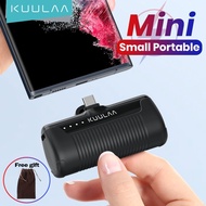 KUULAA Mini PD 12W Powerbank 4500mah Portable External battery Fast charging for Samsung iPhone 14 13 12 pro max