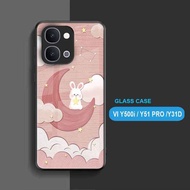 HP Shiny Glass Softcase For VIVO Y51 PRO Y500I Y31D - Casing VIVO Y51 PROhp - VIVO Y500I - NEWEST VI