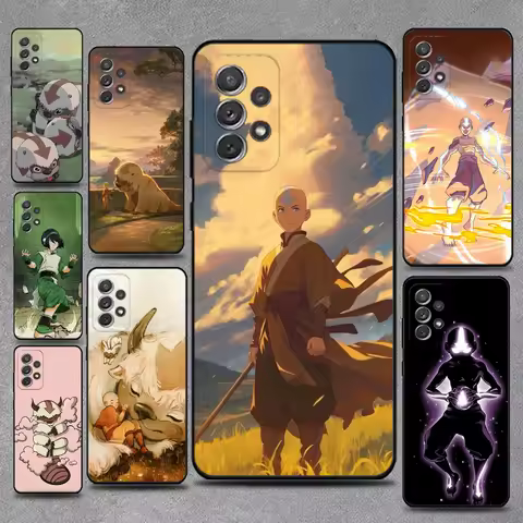 A-Avatar Appa Yip Phone Case For Samsung S25,S24,S21,S22,S23,S30,Ultra,S20,Plus,Fe,Lite,Note,10,9,5G