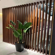 Bulk 8pcs WPC Column Divider Tube Corner L Wall Flutted Vinyl Floor Skirting KYK Timber FIN