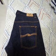 celana jeans pria nudie original tape ted ukuran size W36 L36 second bekas