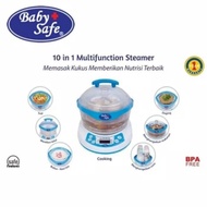 BABY SAFE 10 IN 1 MULTIFUNCTION STEAMER (NEW)