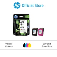 HP 678  Black / Tri-color Ink Cartridge, Combo 2-Pack HP Deskjet: 2645 / 4645 / 1515 / 2515 / 2545 /