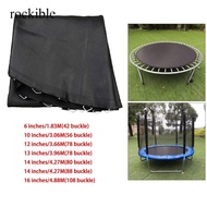 rockible Trampoline Pad Replacement 12 Ft 14 Ft Round with Spring Maintain Accessories for Trampolin