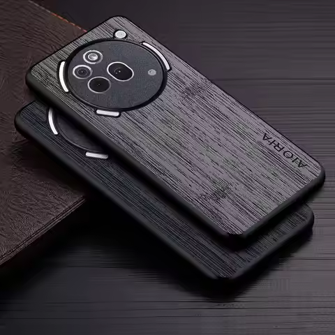 Case for Nothing Phone 3a Pro Lite CMF Phone 2 1 Pro funda bamboo pattern Leather phone cover Luxury