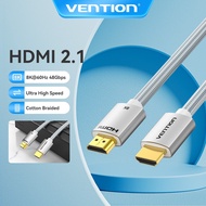 Vention HDMI Male to Male 2.1 Cable 8K 60Hz 4K 120Hz High Speed 48Gbps for Laptop PS4 Monitor Projec
