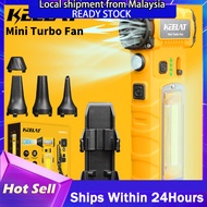 KEELAT Mini turbo Fan 130000rpm Portable Turbo Fan Strong wind kipas turbo fan Jet Fan Blower