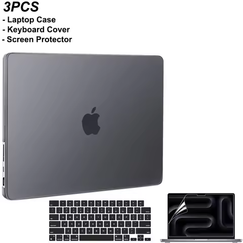 Matte Finish Protective Case For Macbook Air 13.6/15 inch M5 M4 M3 M2 Chip 2026-2022, For Macbook Pr