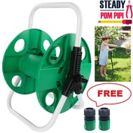 HEAVY DUTY PVC GARDEN HOSE REEL / GULUNG GETAH PAIP PLASTIK