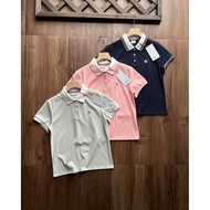 Hazzys Short Sleeve Polo Shirt - Women's Spring Summer Casual Wear | Trendy Contrast Collar | Sizes 